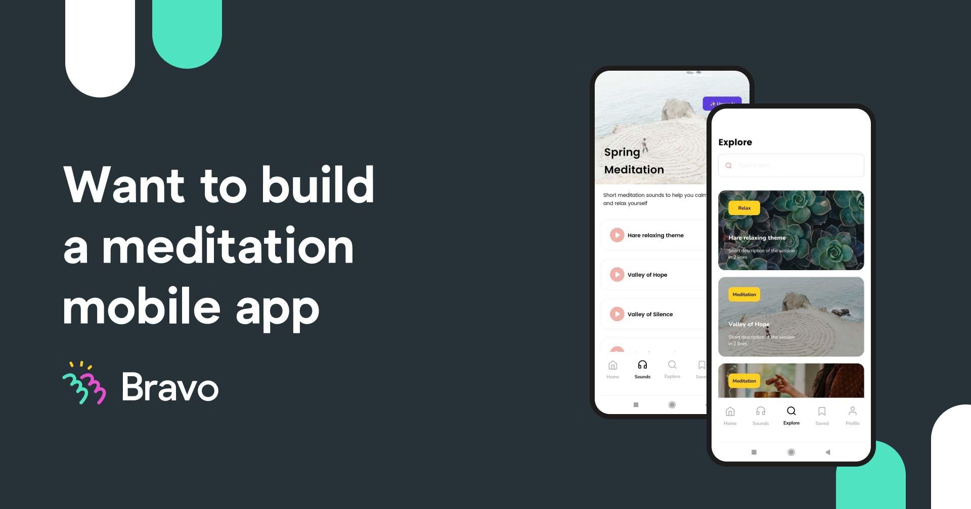 Showcase: Meditation app video